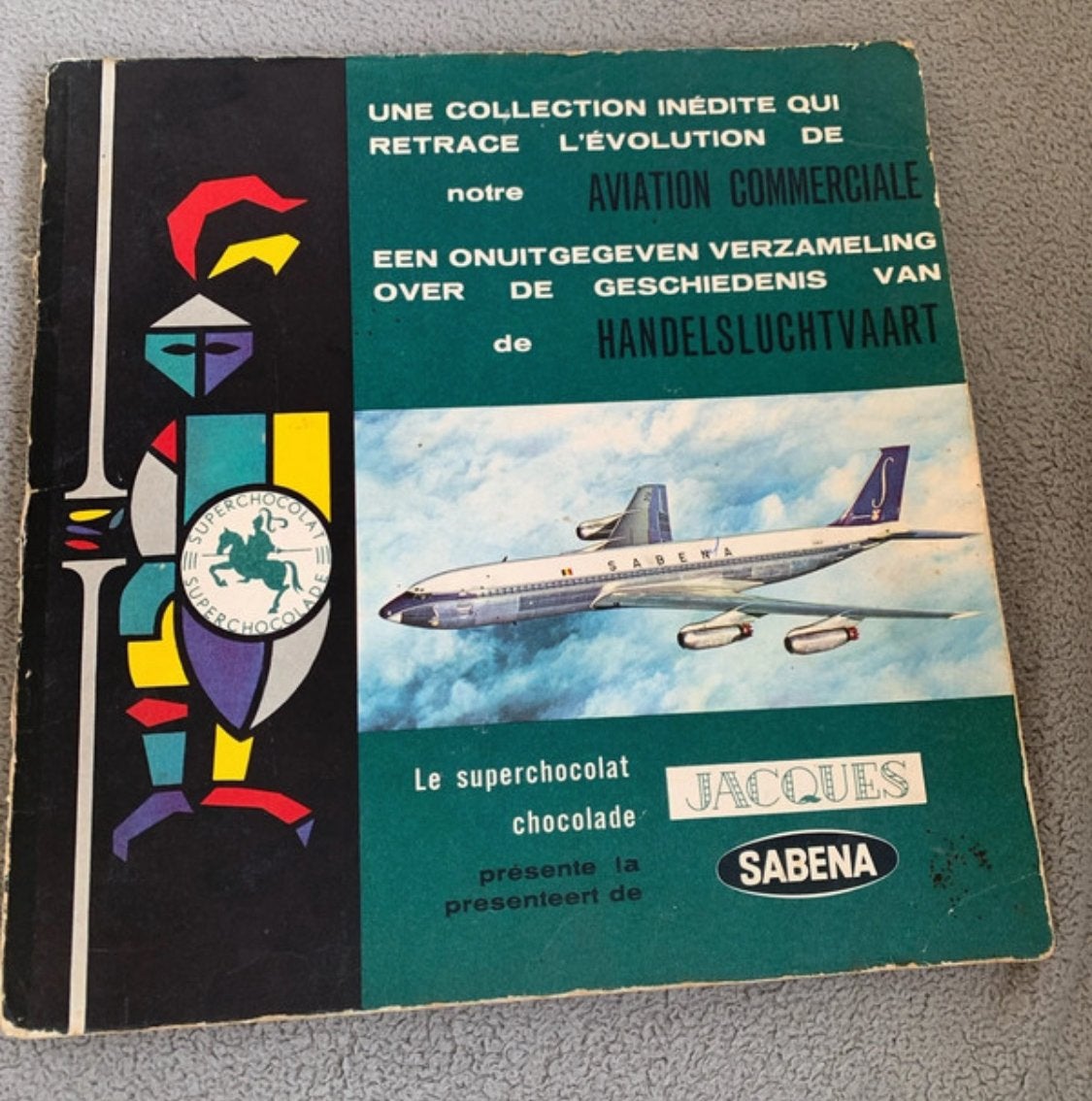Plakboek Handelsluchtvaart Sabena, Enlèvement ou Envoi, Comme neuf