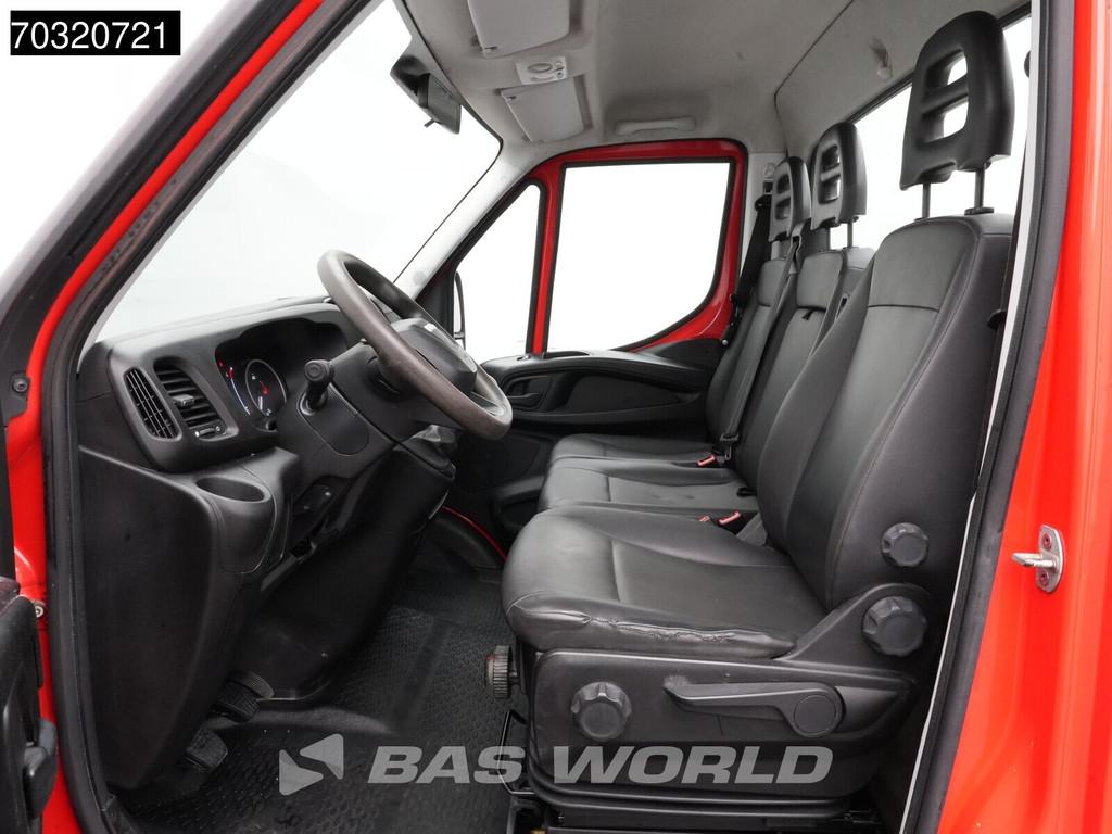 Iveco Daily 35C12 Kipper met Kist Dubbellucht 3,5t Trekhaak, Auto's, Stof, Euro 6, Iveco, 116 pk