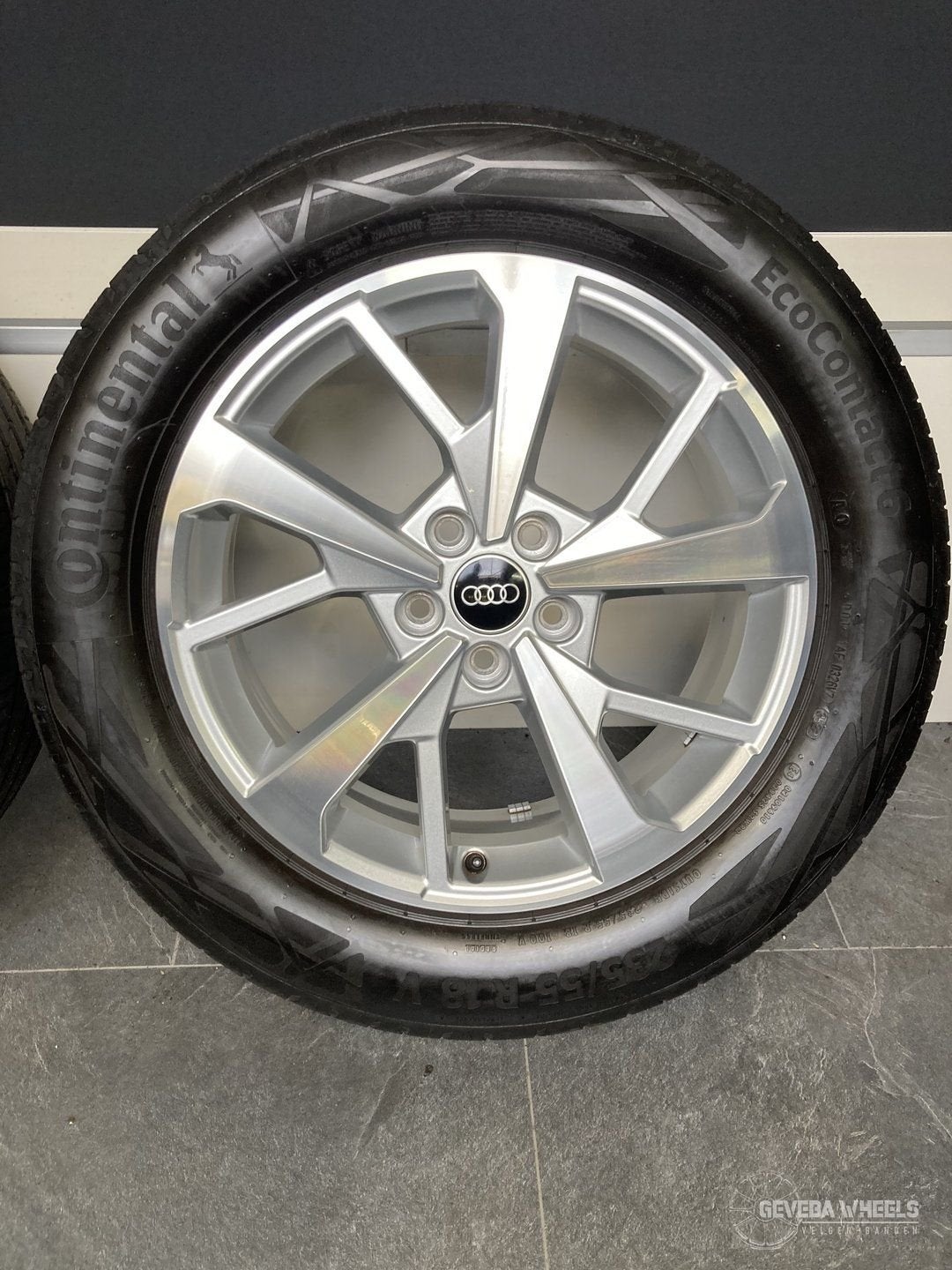 18” originele Audi Q3 F3 (sportback) velgen + banden 5x112, 18 inch, Gebruikt, -, -
