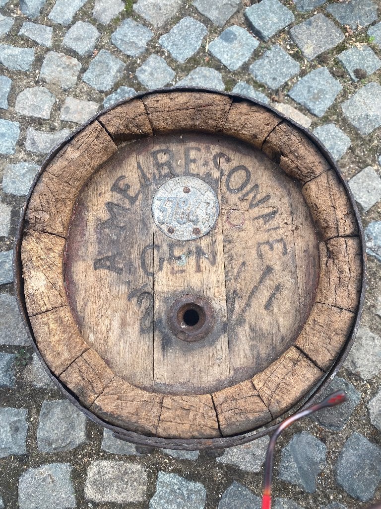 Gratis Houten biervaatje brouwerij A Meiresonne Gent, Collections, Marques de bière, Enlèvement ou Envoi