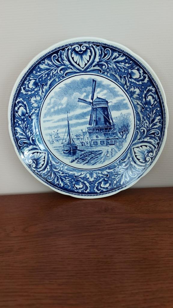 Boch delft antiek bord bieden, Ophalen
