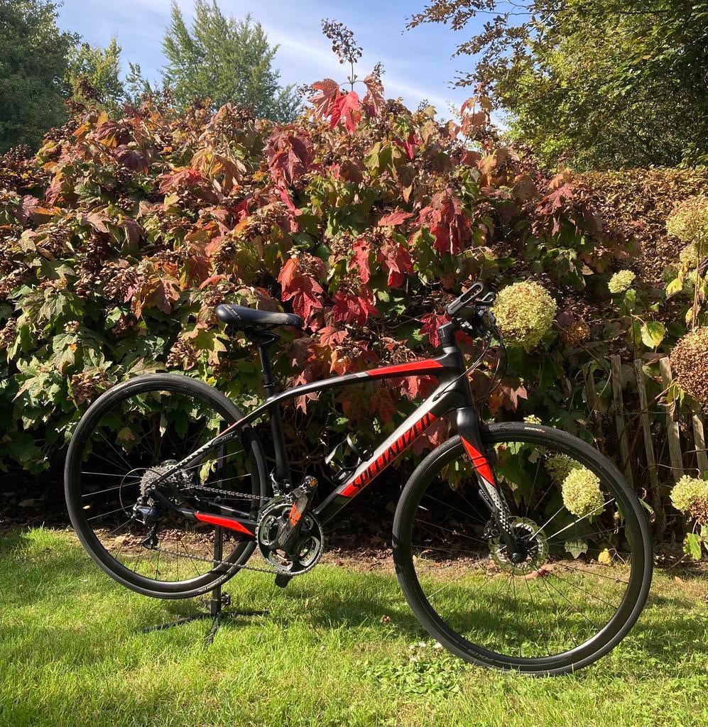 Specialized Sirrus Carbon, Fietsen en Brommers, Ophalen, Zo goed als nieuw