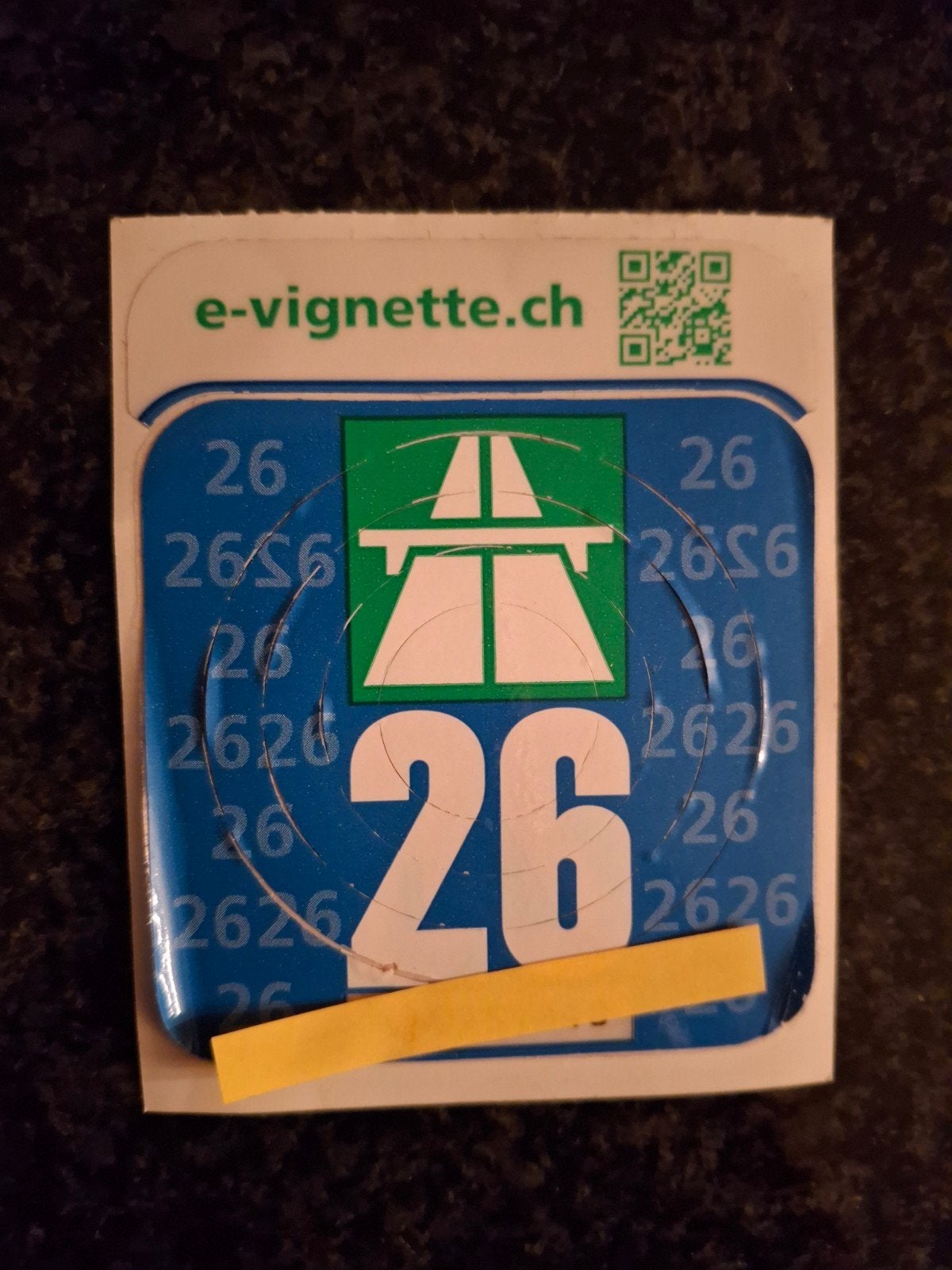 wegen vignet zwitserland, Tickets en Kaartjes, Autovignetten