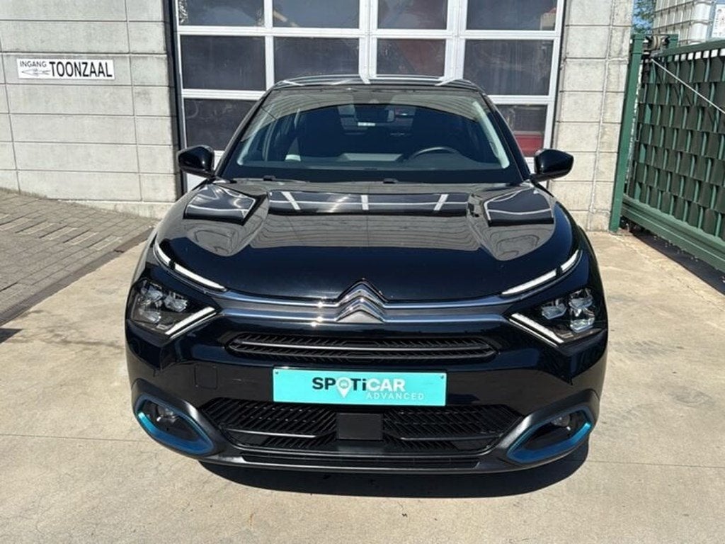 Citroen C4 ë-C4 100 kWh Feel met navi,camera,eerste eigenaa, Auto's, Zwart, 136 pk, Zwart, 5 zetels