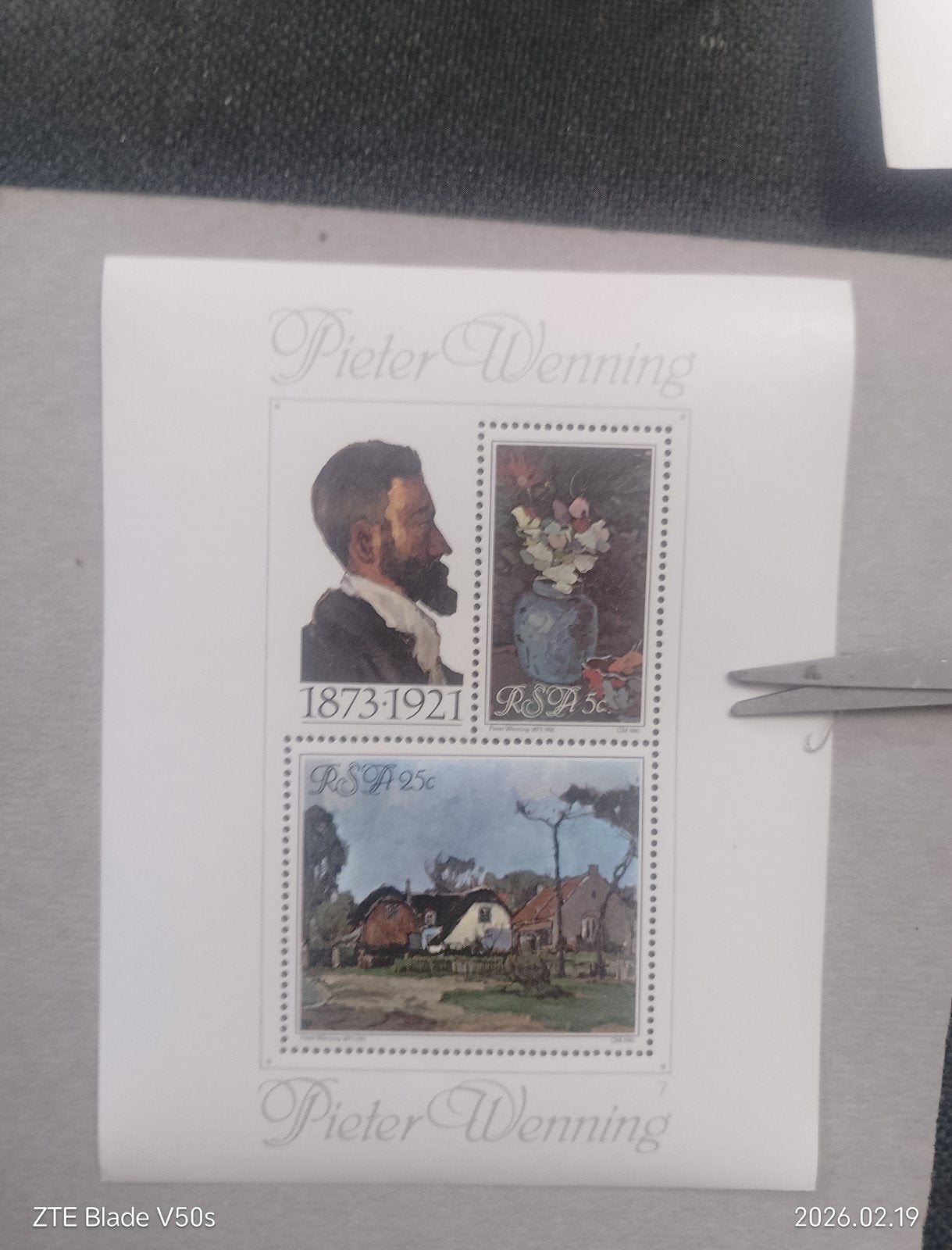 Postfrisch postzegels RSA Kunst, Postzegels en Munten, Ophalen of Verzenden