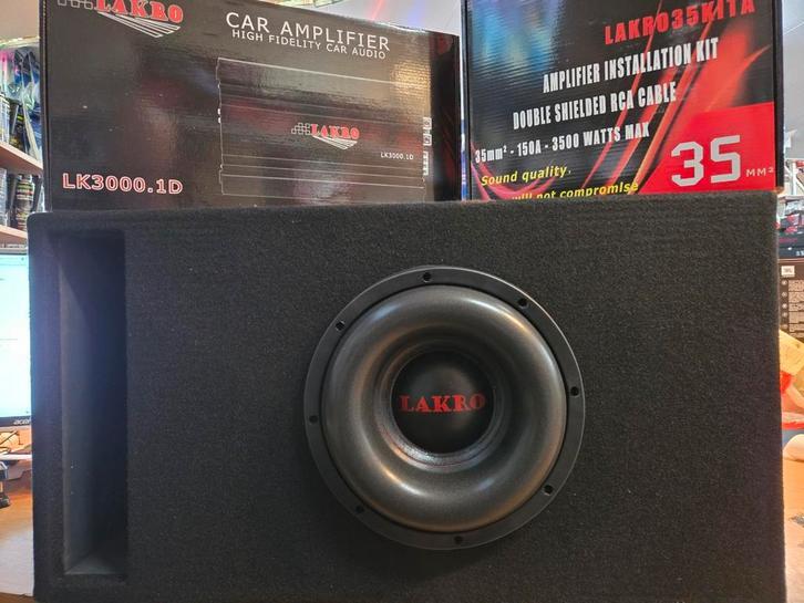 Zware Subwoofer Pack lakro 2000watt , laat je auto schudden