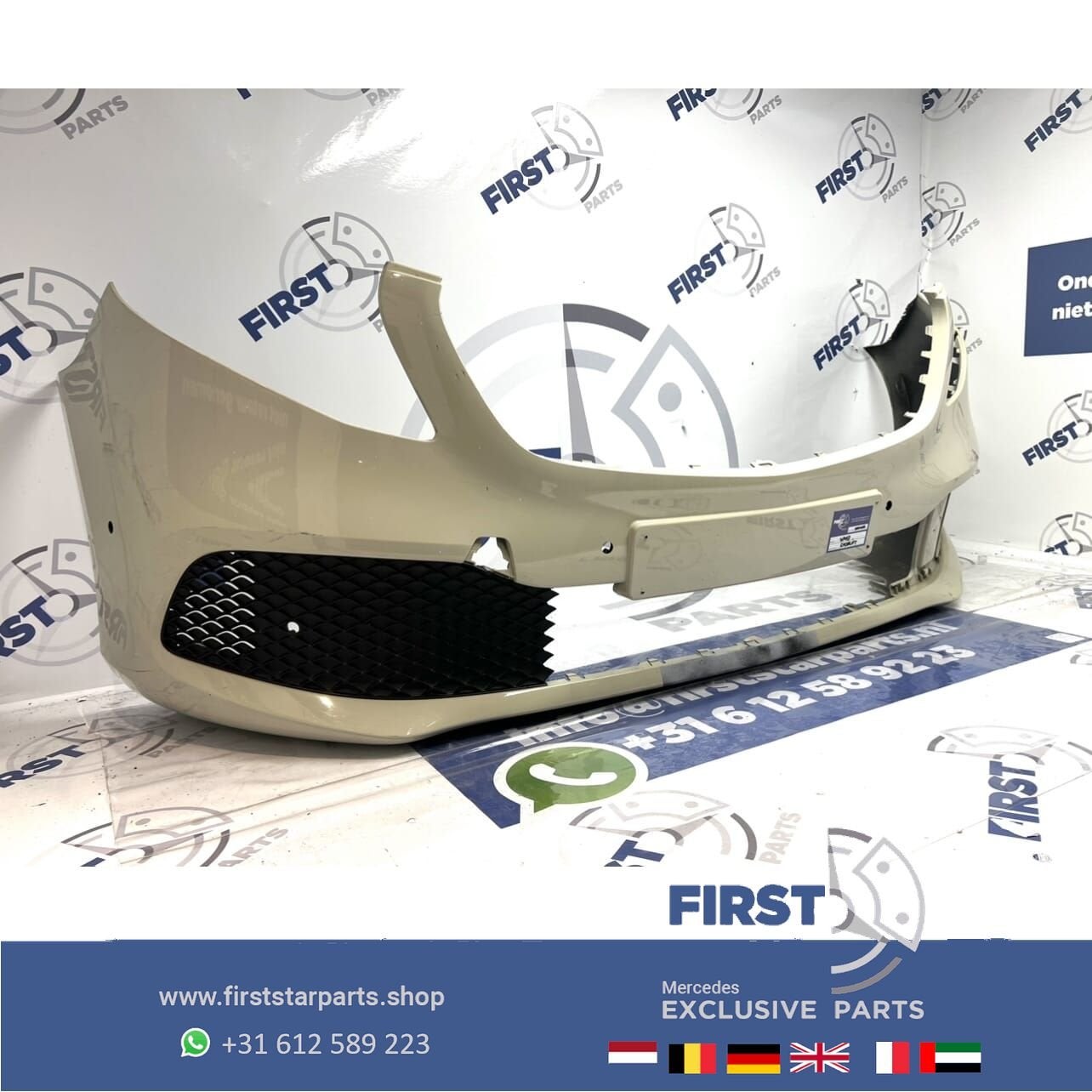 W447 V KLASSE FACELIFT VOORBUMPER GRIJS ORIGINEEL 2014-2024, Utilisé, -, Avant, -