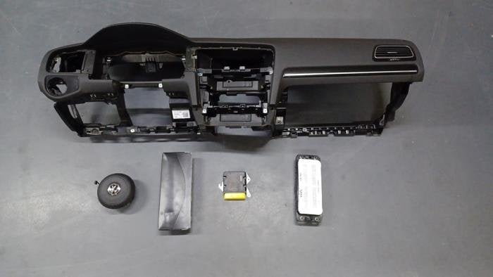 Kit airbag + tableau de bord d'un Volkswagen Golf, Volkswagen, -, 3 mois de garantie, Utilisé