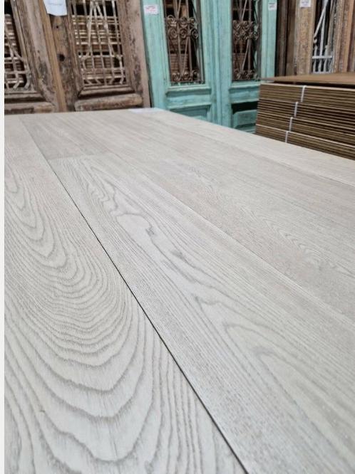 HOUTEN PARKET; 100M2 SELECTE EIKEN , HANDGESCHRAAPT,, Tuin en Terras, Bloempotten, Binnen, Ophalen