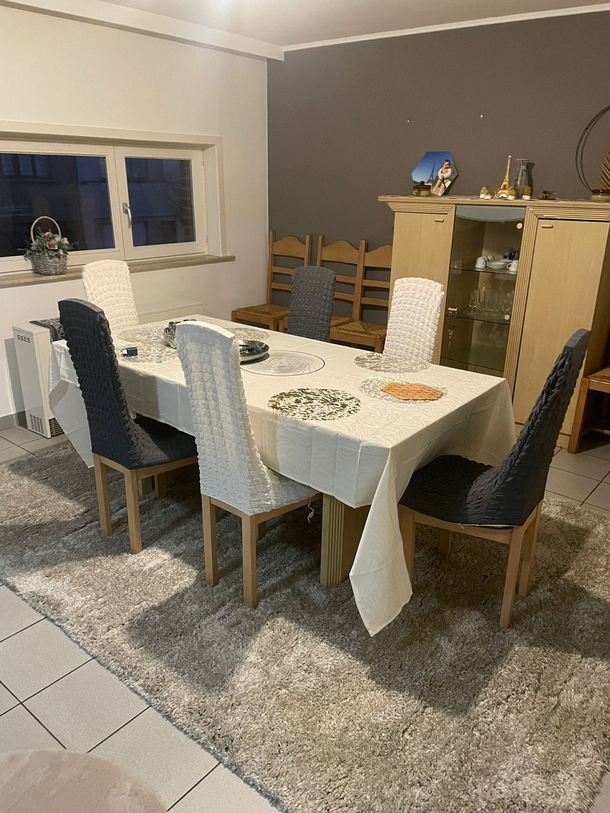 Volledig eetkamer en salon, Huis en Inrichting, Ophalen, Gebruikt