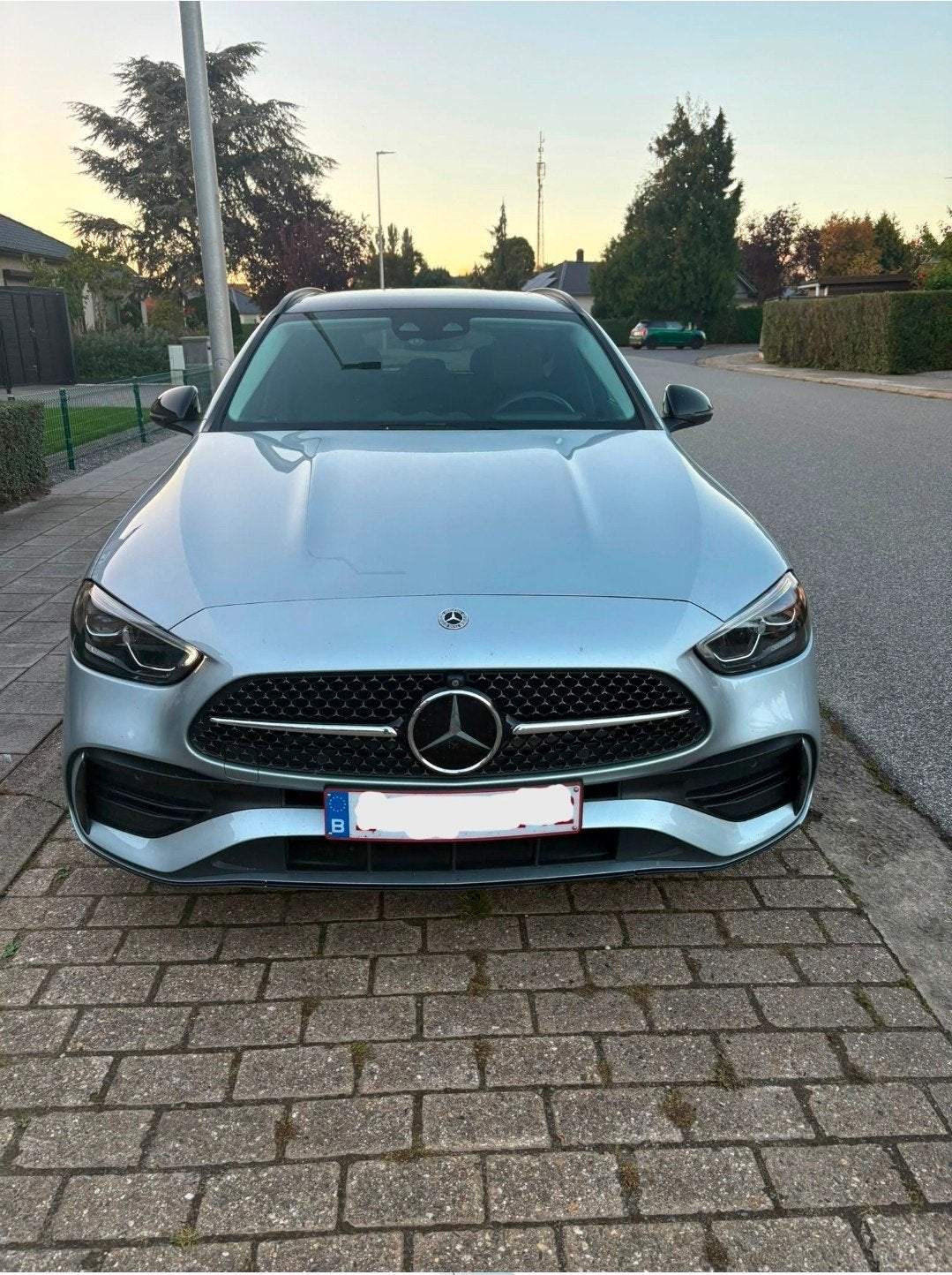 mercedes benz C300 E business line pano.dak +zetelmassage, Autos, Cuir, Argent ou Gris, Achat, Euro 6