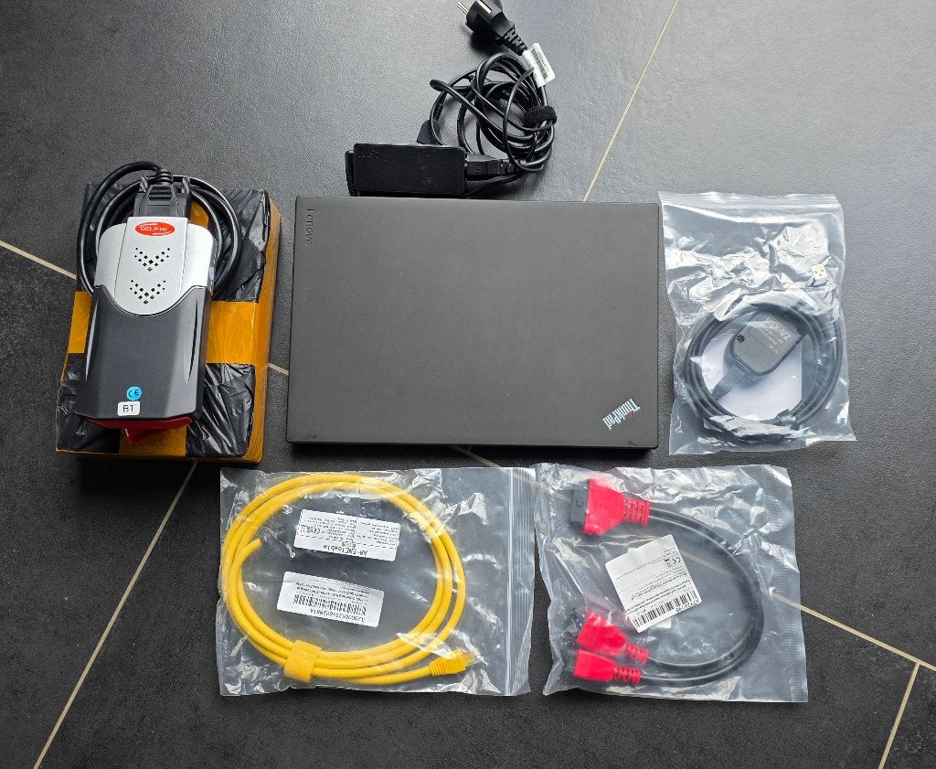 PC Diagnostic Delphi Obd VCDS Autocom Autodata Ista BMW VW, Auto diversen, Autogereedschap, Nieuw, Ophalen