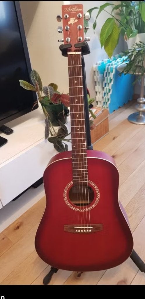 Guitare acoustique Art & Lutherie pour gaucher, Enlèvement, Comme neuf, Guitare Western ou Guitare Folk