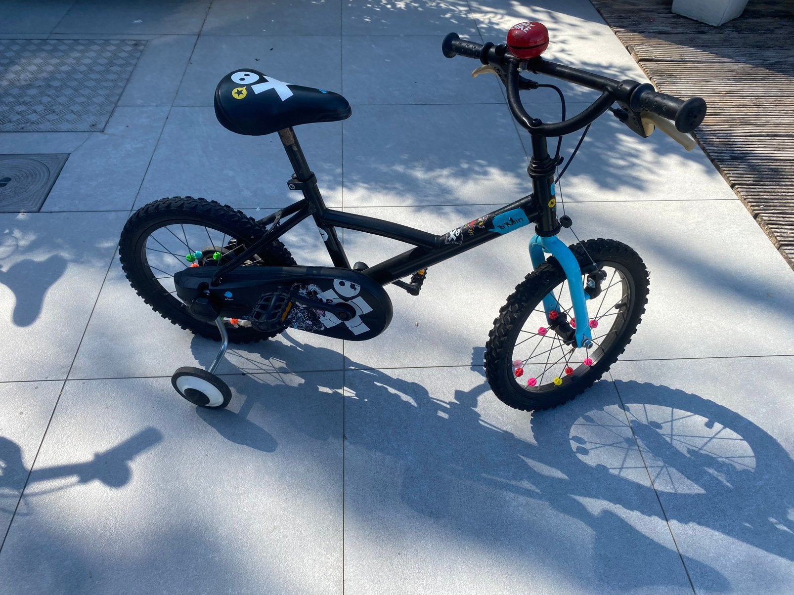 Kinderfiets, Ophalen, Gebruikt