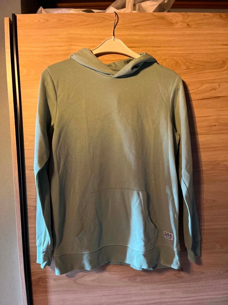 sweater met kap groen jack jones maat s, Gebruikt, Trui of Vest, Ophalen of Verzenden, Jongen