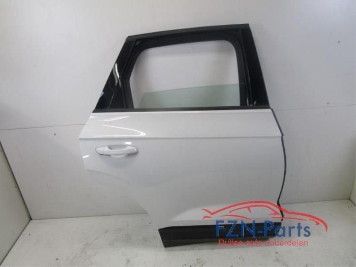 VW Touareg 760 Portier Rechts-Achter LC9A, Ophalen of Verzenden, Gebruikt, Achter, Deur