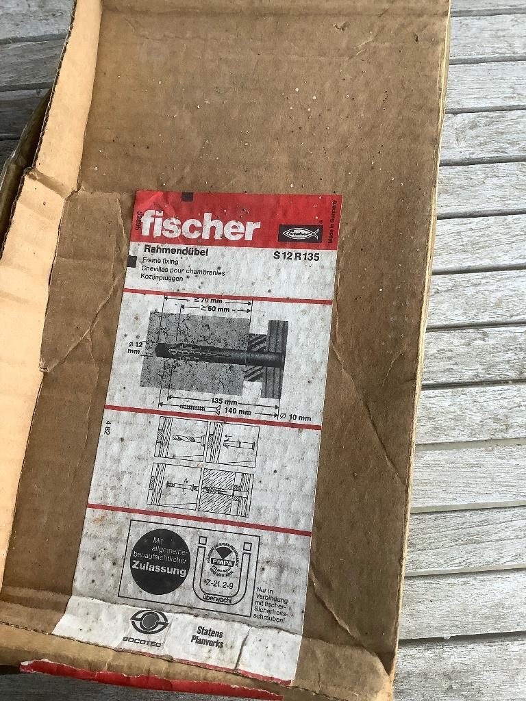 rahmendubel fischer S12R135 duo pluggen, Doe-het-zelf en Bouw, IJzerwaren en Bevestigingsmiddelen, Ophalen of Verzenden, Nieuw