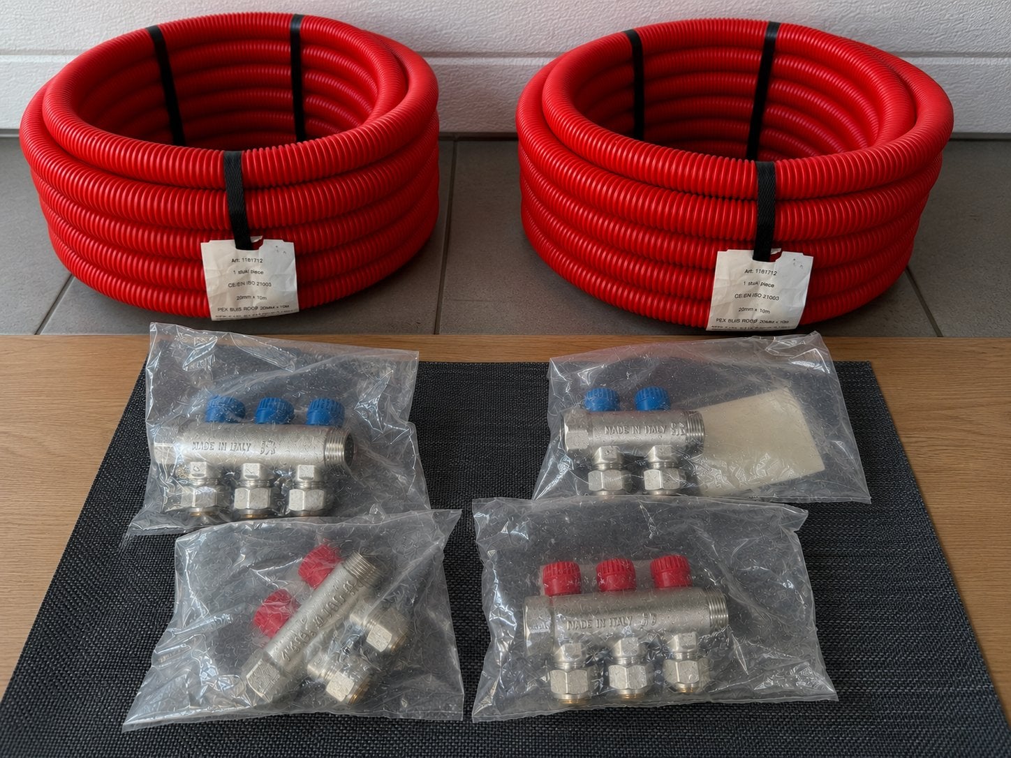 Pex leidingen en koppelingen set, Doe-het-zelf en Bouw, Ophalen, Nieuw