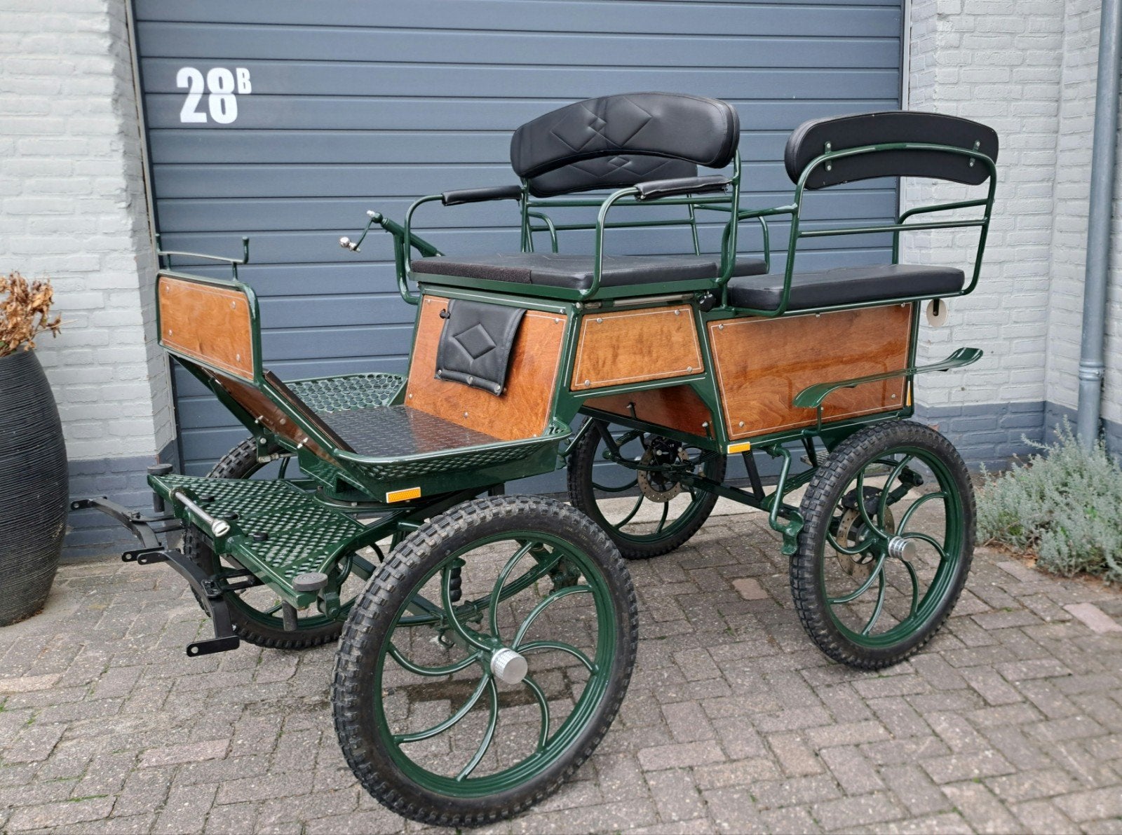 Voskamp menwagen koets rijtuig, Utilisé, Autres types, Poney