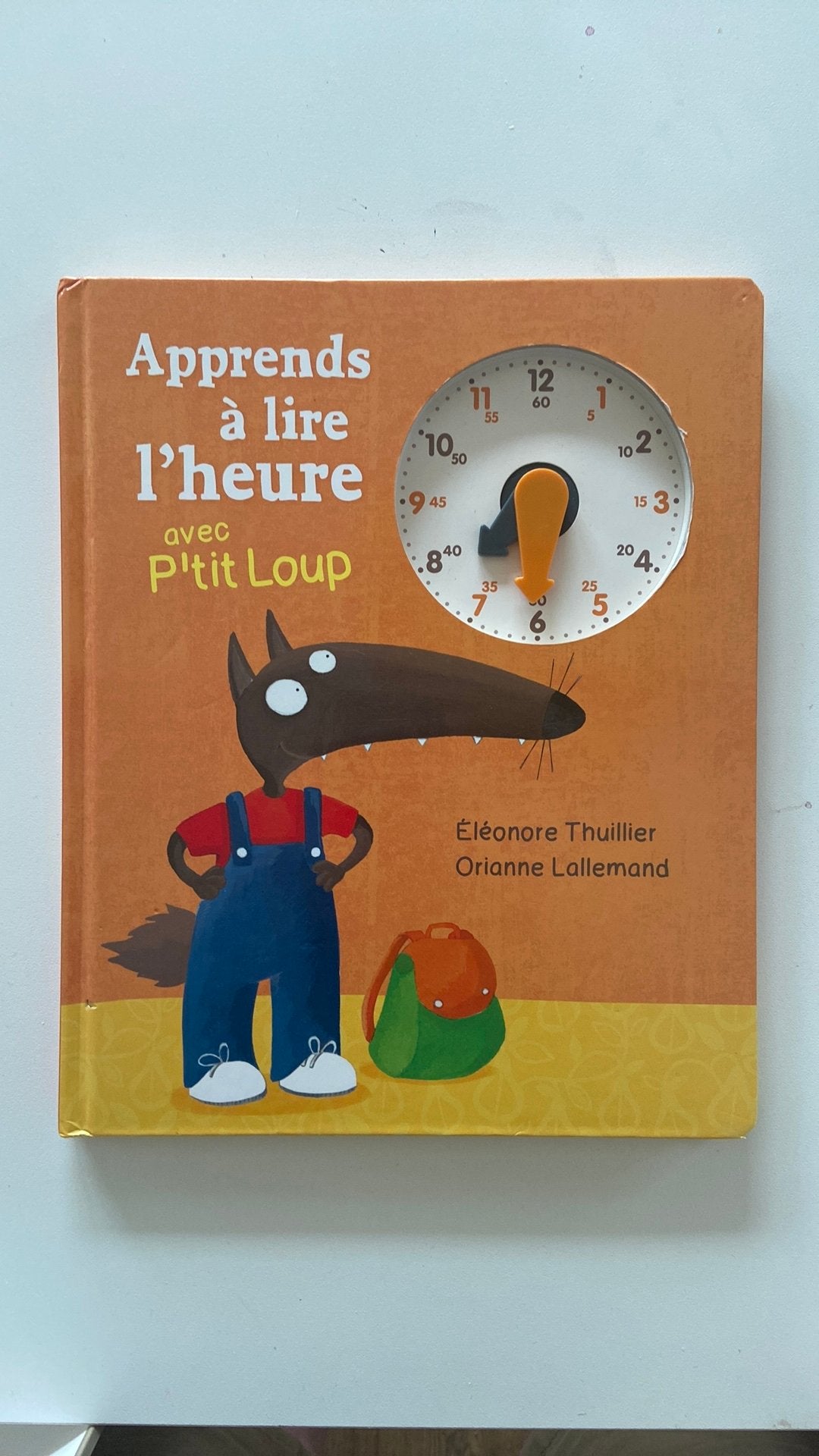 Apprends à lire l’heure avec P’tit Loup, Enlèvement, Comme neuf