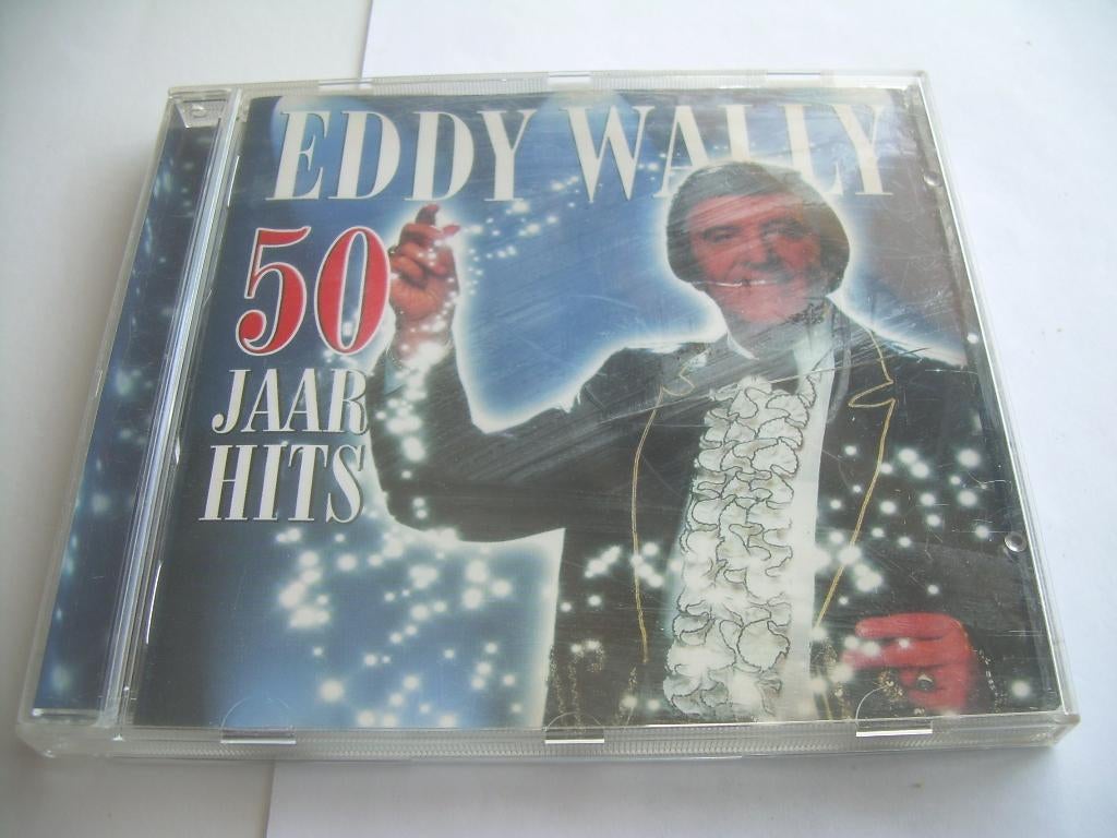 CD - EDDY WALLY - 50 JAAR HITS, Cd's en Dvd's, Ophalen of Verzenden, Zo goed als nieuw, Levenslied of Smartlap
