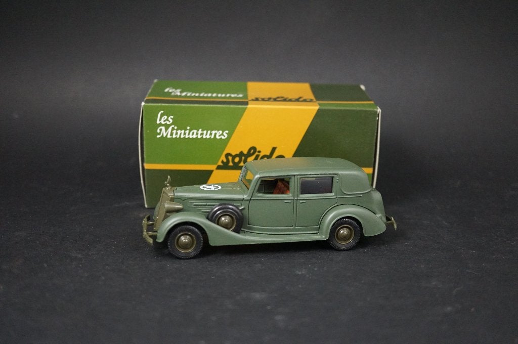 Berline militaire Solido Packard 1937 - 1/43 - TOP, Enlèvement ou Envoi, Solido