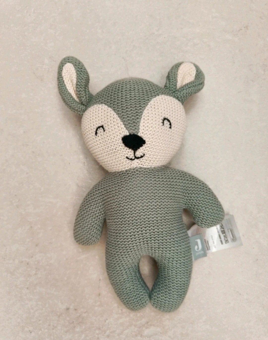 jollein knuffel Deer ash green, Enfants & Bébés, Enlèvement ou Envoi