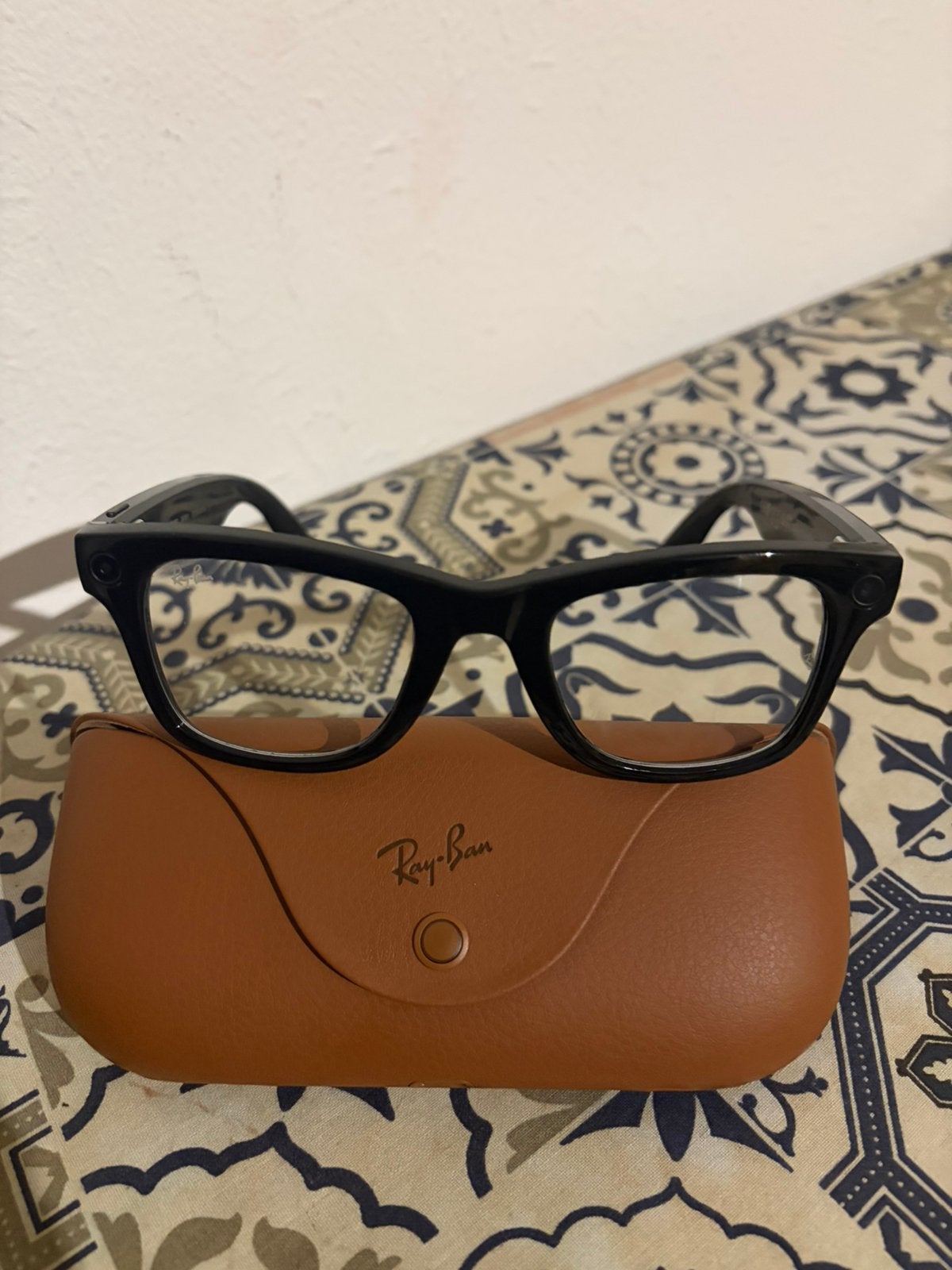 meta bril ray-ban, Handtassen en Accessoires, Ophalen of Verzenden, Zo goed als nieuw, Bril, Ray-Ban