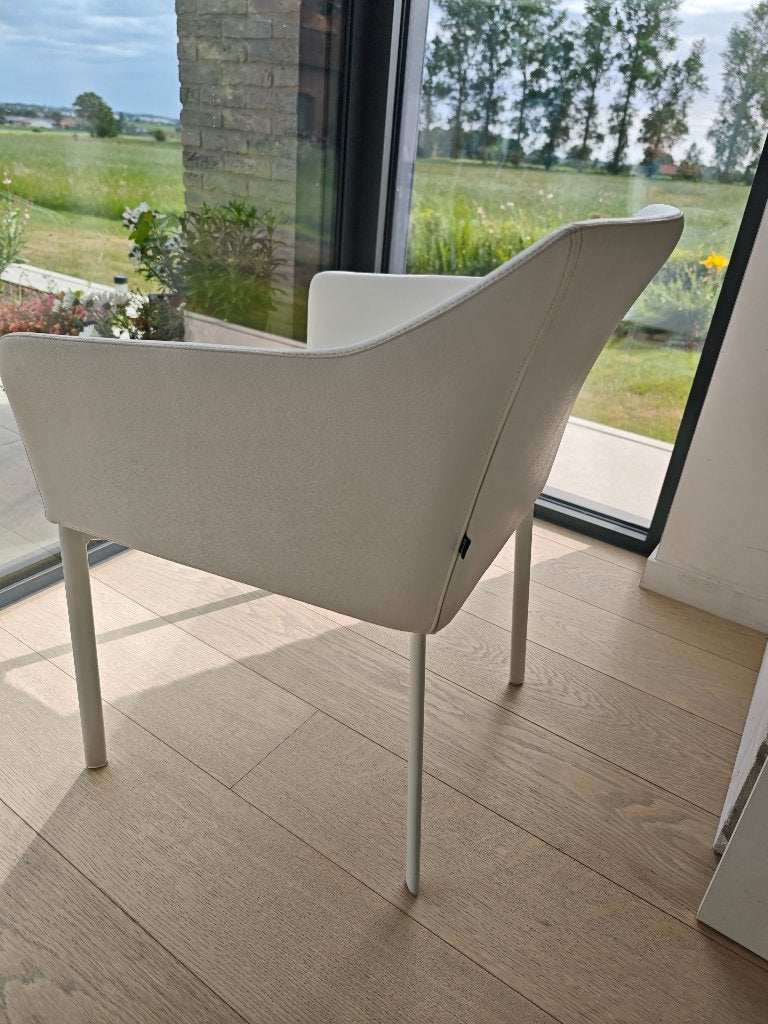 Stoelen Joli wit, Huis en Inrichting, Ophalen, Zo goed als nieuw, Wit