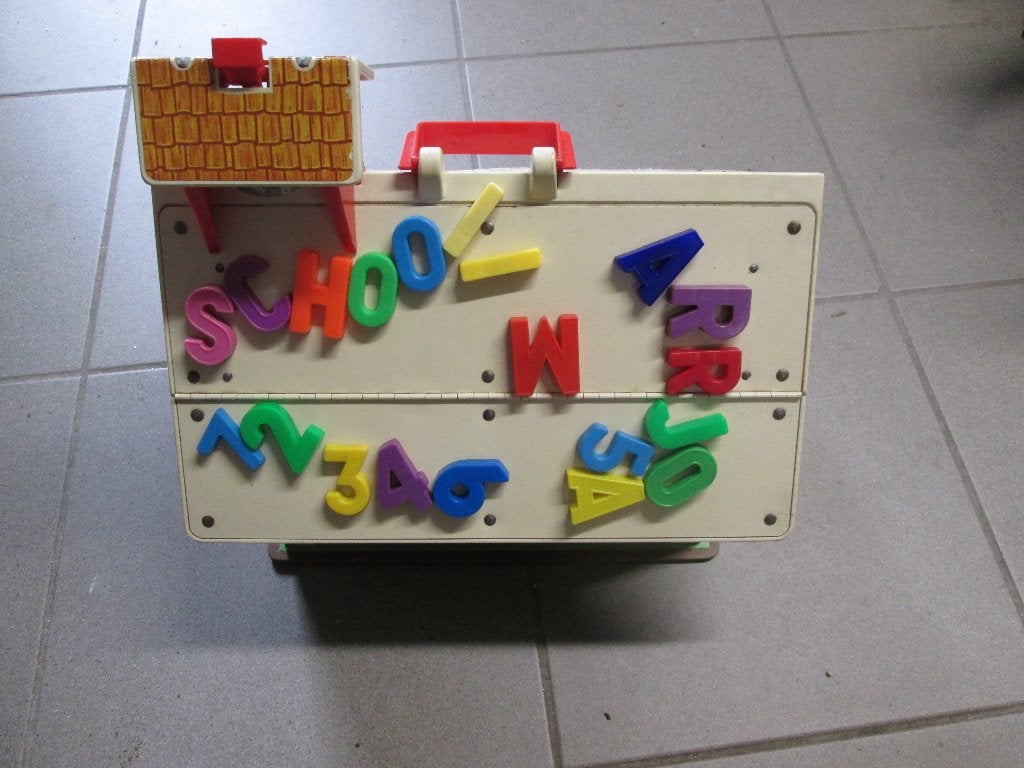 speelgoed schooltje, Enfants & Bébés, Jouets | Extérieur | Cabanes d'enfant, Enlèvement, Utilisé, Synthétique