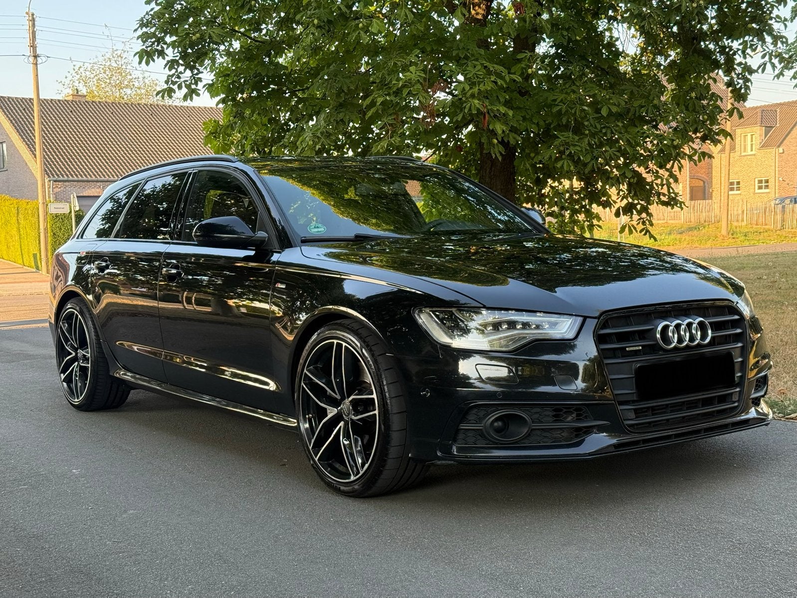 AUDI A6 AVANT v6 BITURBO 3.0 400PK FULL OPTIE gekeurdverkoop, Auto's, Automaat, Euro 5, Elektrisch, Vierwielaandrijving