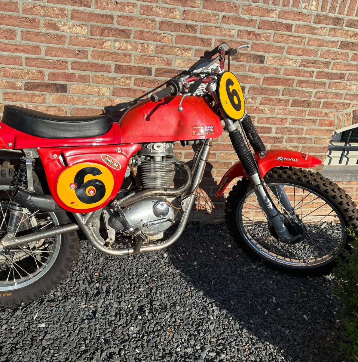 BSA 500 Rickman Metisse, Ophalen, Zo goed als nieuw