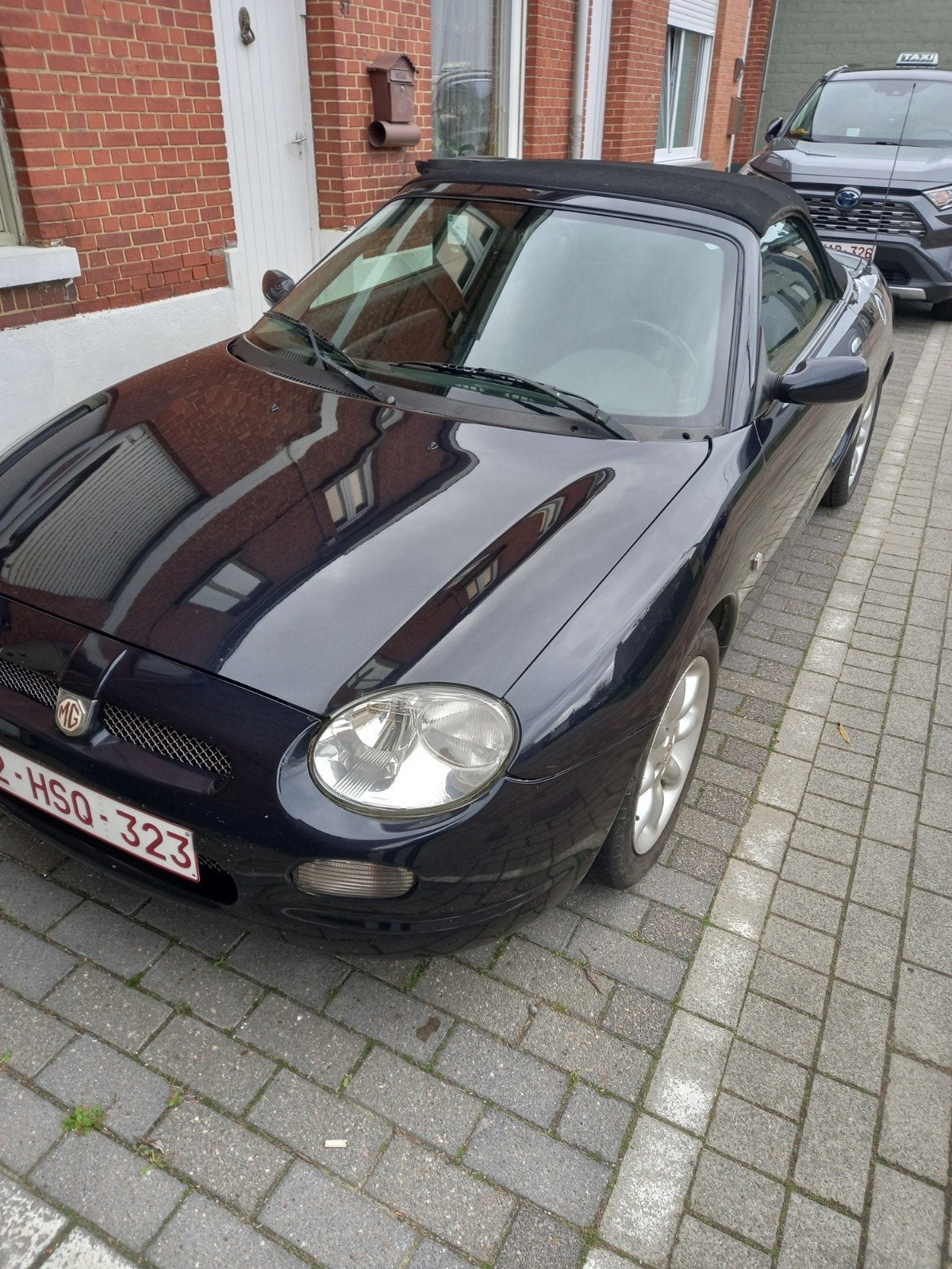 MG F 2001, 6 500 euros., Autos, MG, Cuir, Achat, Boîte manuelle, Noir