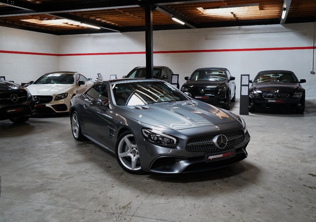 Prachtige Mercedes SL 400 Roadster AMG-Line Full Option!, Automaat, Achterwielaandrijving, Cabriolet, 2996 cc