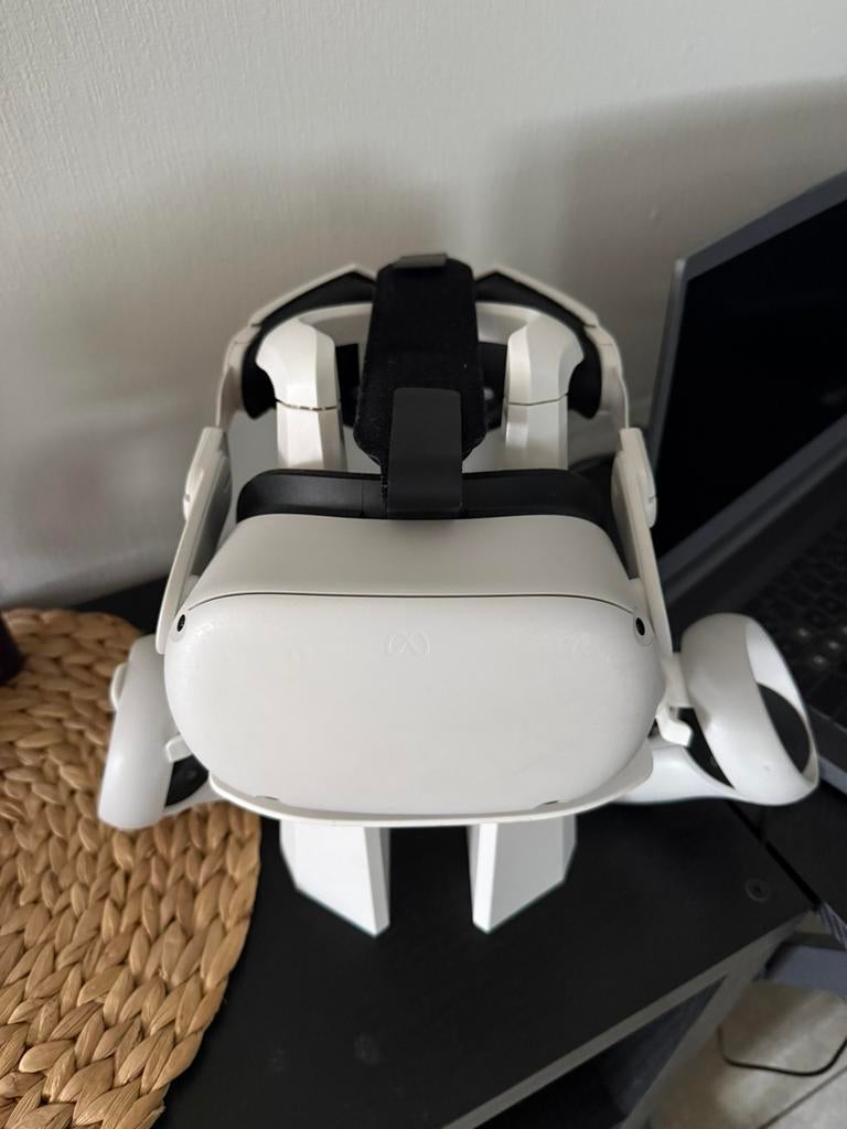 meta quest 2 VR bril, Games en Spelcomputers, Virtual Reality, Ophalen, Zo goed als nieuw