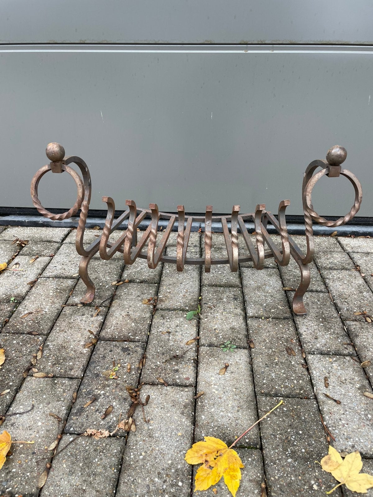 Porte buches,grille de cheminée,brasero, Enlèvement
