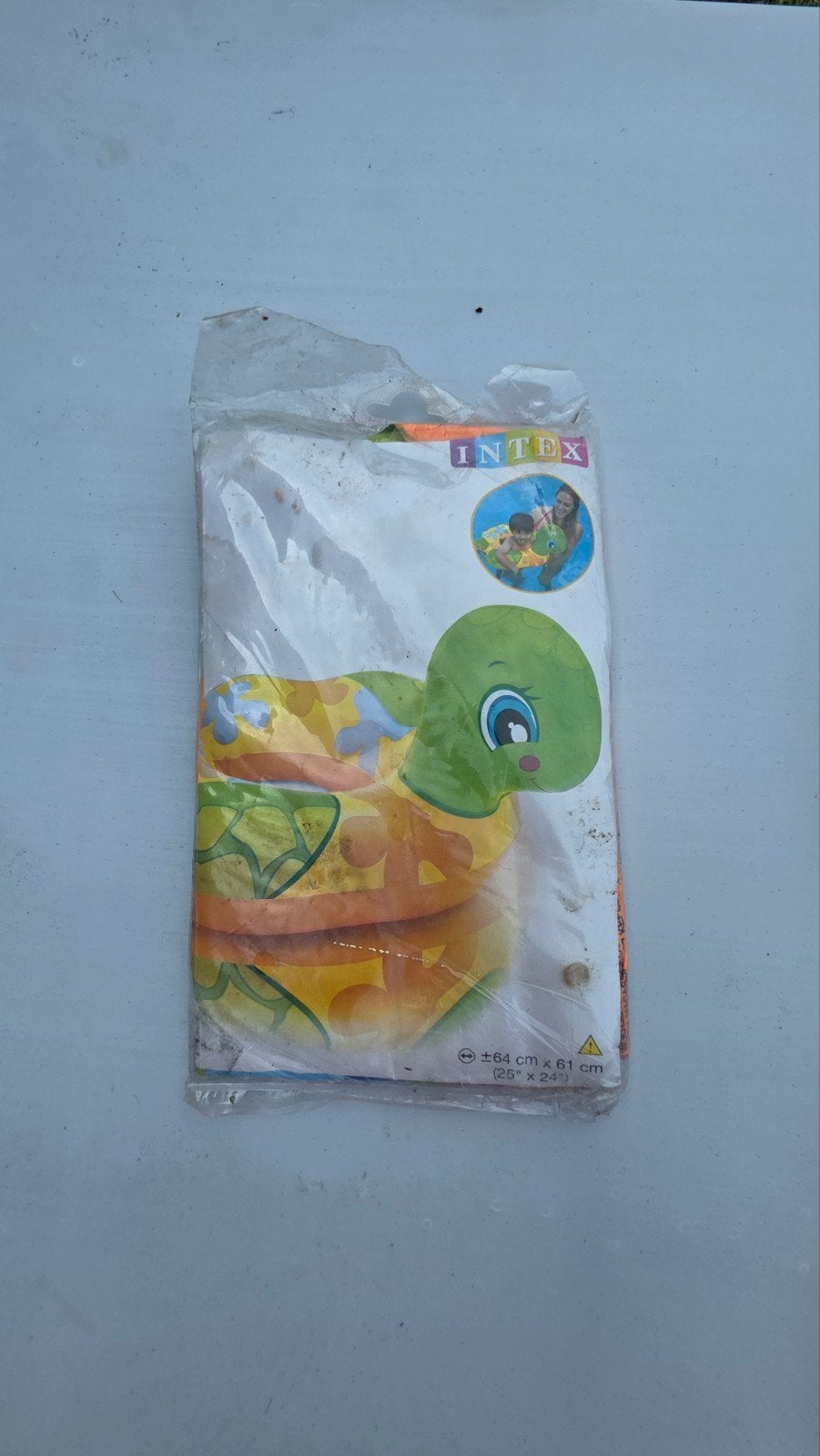 Zwemband schildpad nieuw, Ophalen