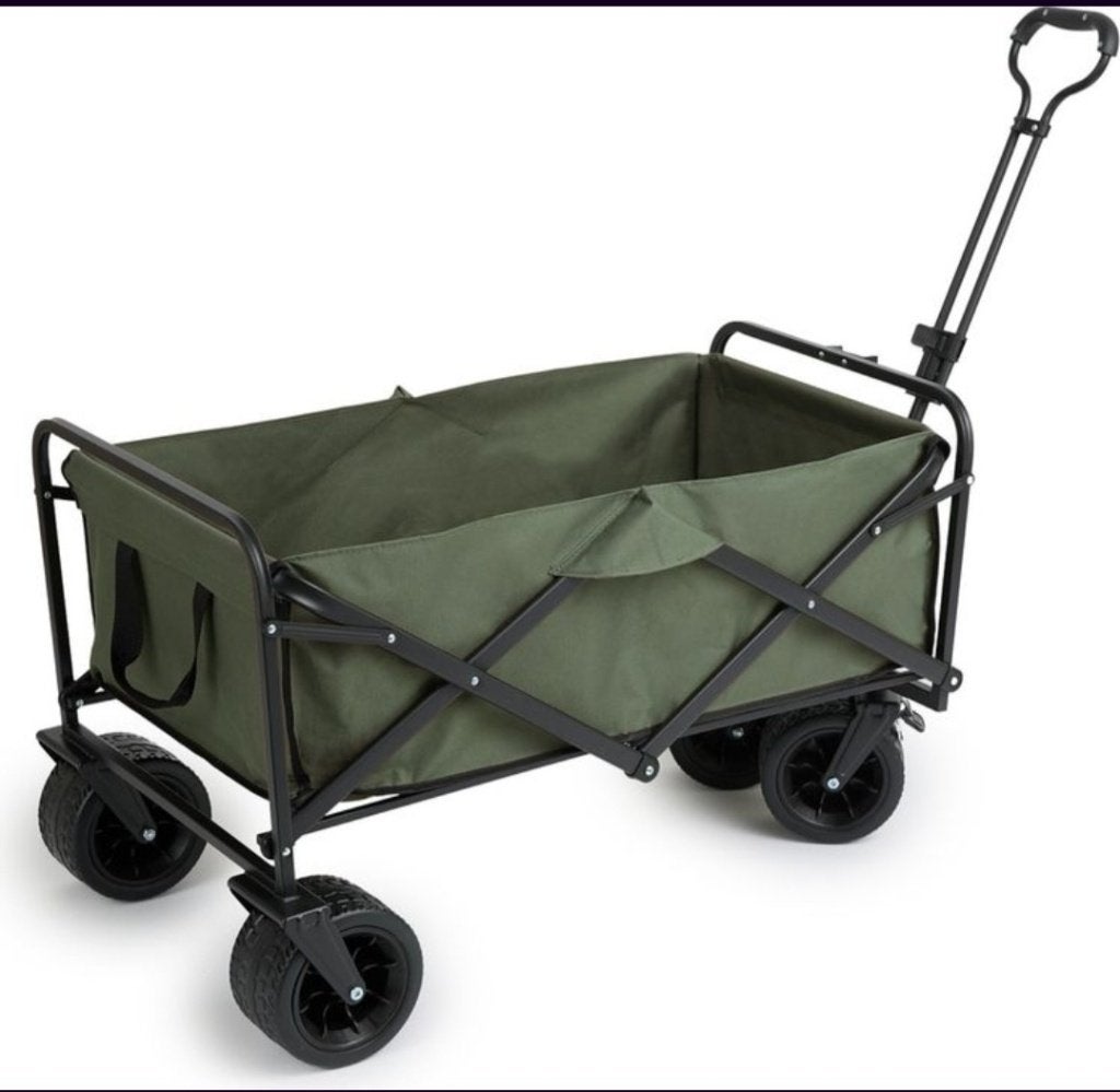 Chariot de plage Premium, Enlèvement, Pliable, Neuf