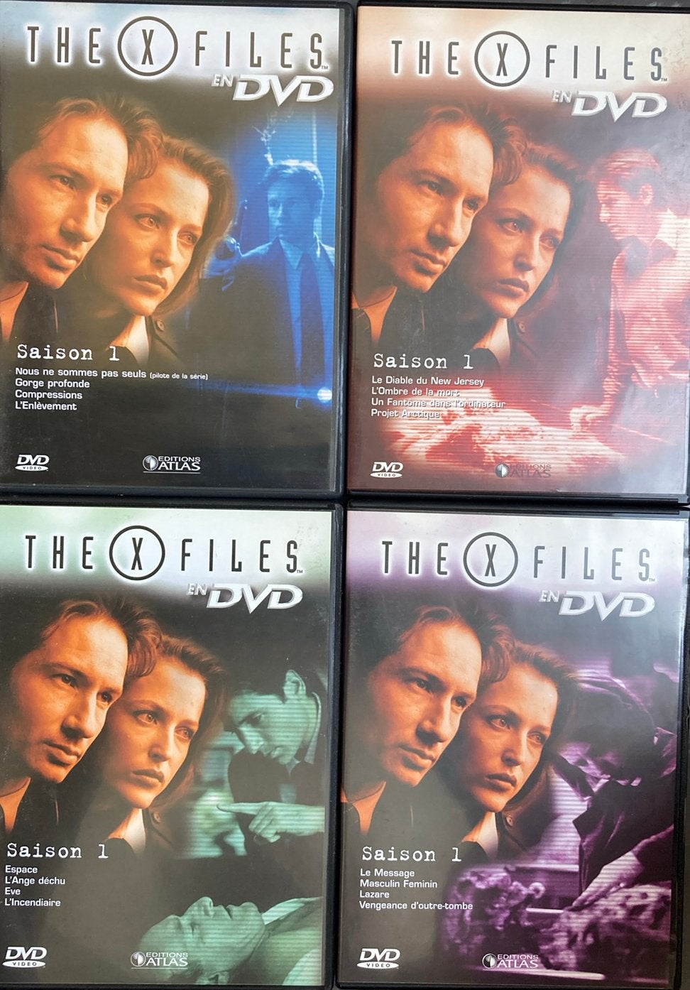 The X files saison/seizien 1 (1>4) fr nl eng, Cd's en Dvd's, Ophalen of Verzenden, Zo goed als nieuw
