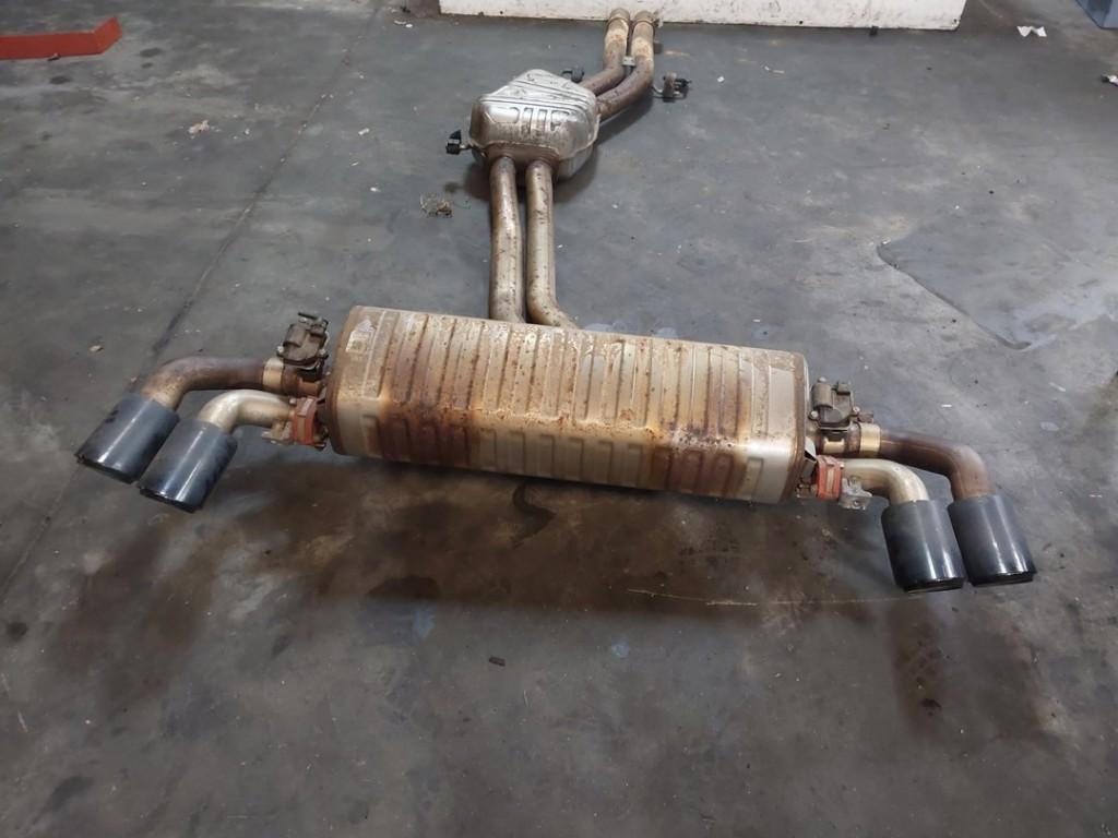 UITLAAT MIDDEN+EINDDEMPER Porsche Cayenne III (9YA), Auto-onderdelen, Dhr. J. Ham, Gebruikt, Administratie@autoham.nl, Porsche