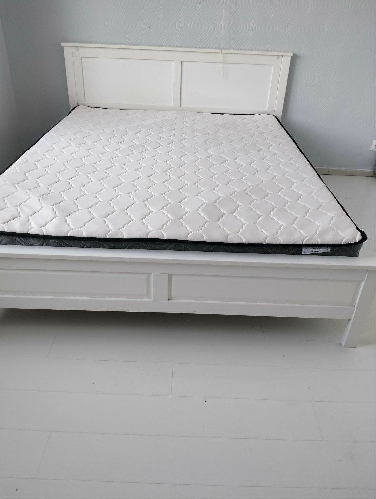 bed met matras, Ophalen, Zo goed als nieuw, 200 cm, 160 cm