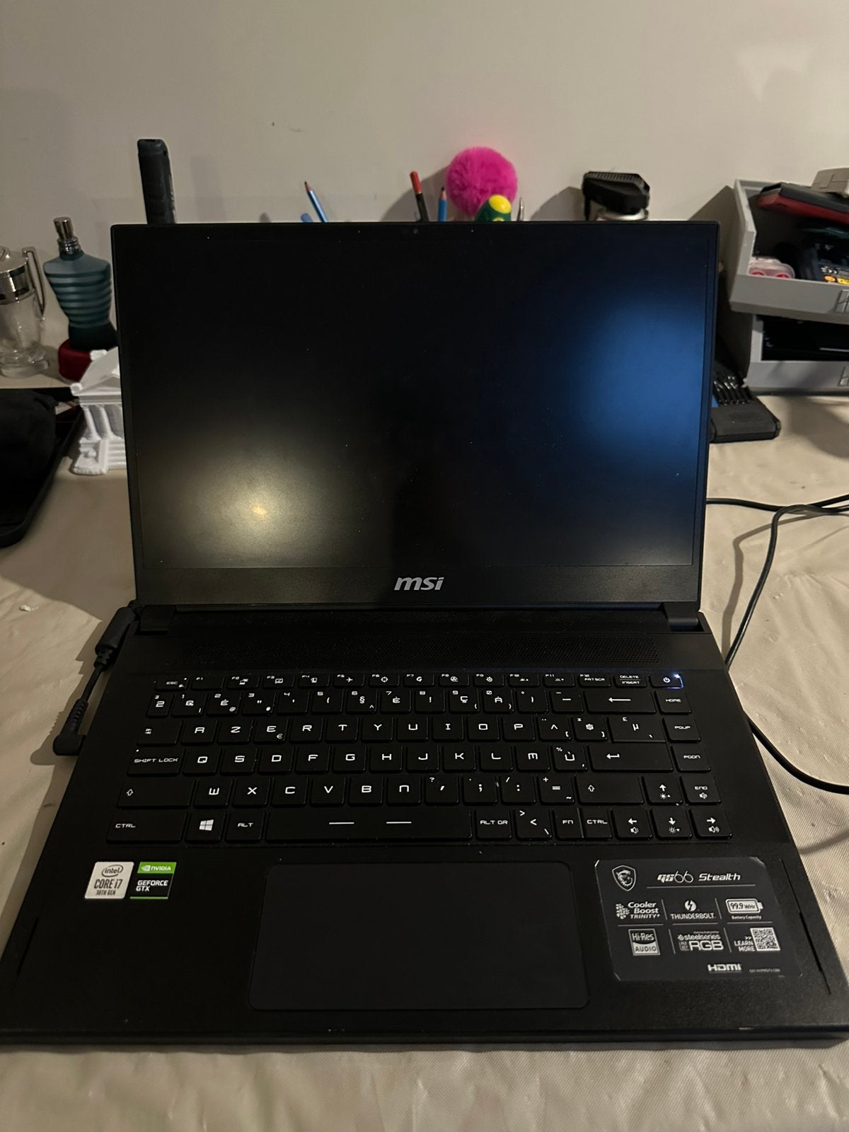 Pc portable MSI, Computers en Software, Windows Laptops, Ophalen, Zo goed als nieuw, Gaming, SSD