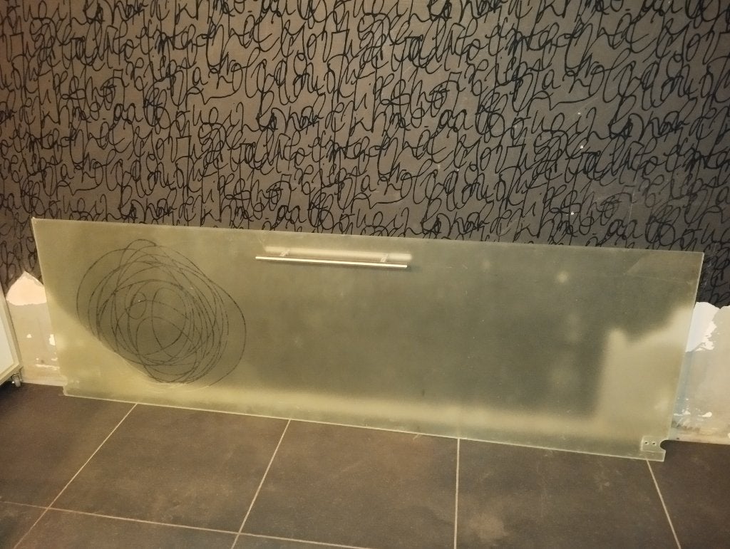 Glazen deur, Verre, Enlèvement, Moins de 80 cm, 215 cm ou plus