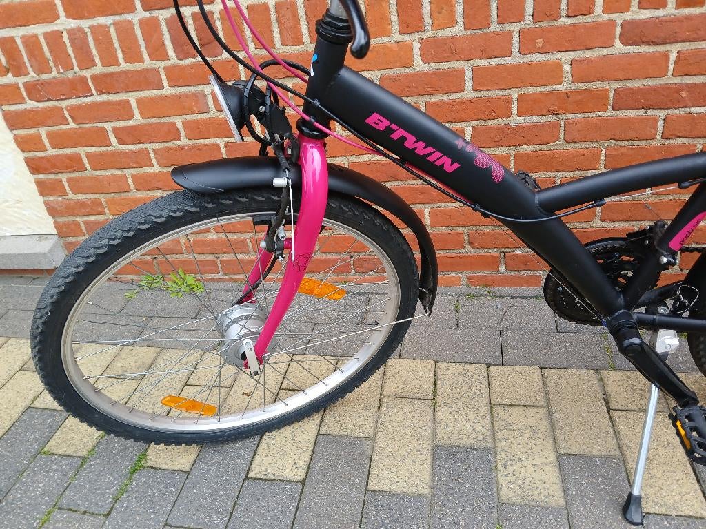 B'twin poply 540 kinderfiets, Fietsen en Brommers, Ophalen, Zo goed als nieuw, 16 tot 20 inch, Btwin