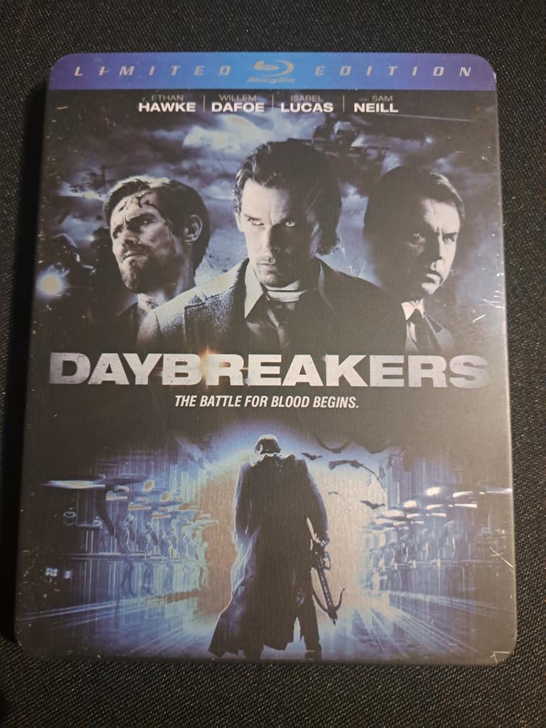 Blu ray daybreakers steelcase, Ophalen, Zo goed als nieuw, Horror