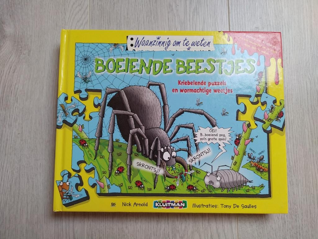 Puzzelboek Boeiende beestjes (Nieuw), Boeken, Kinderboeken | Jeugd | onder 10 jaar, Ophalen of Verzenden