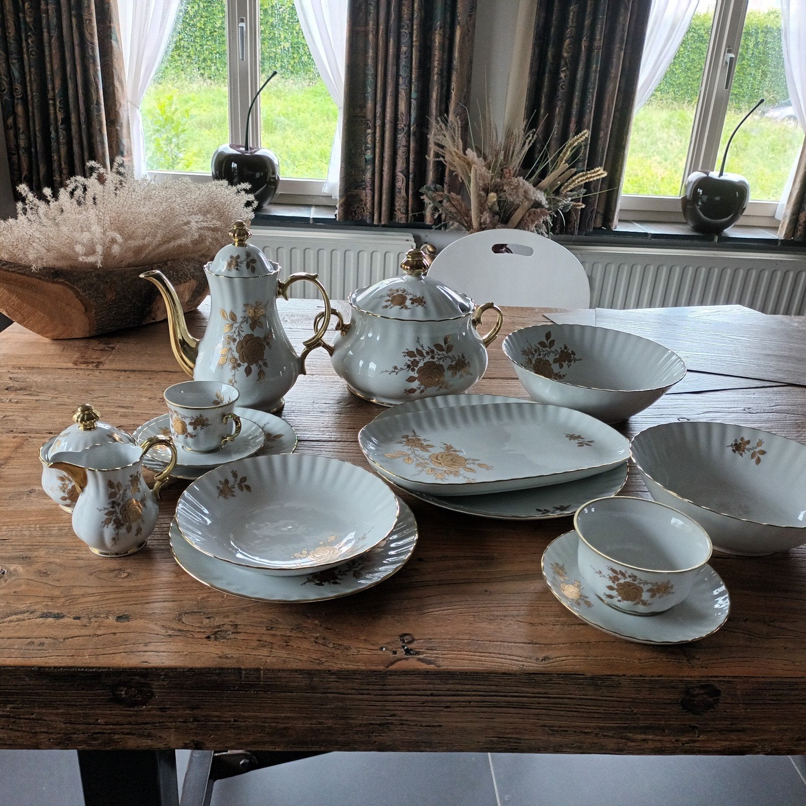 Service à café en porcelaine Bavaria, Enlèvement