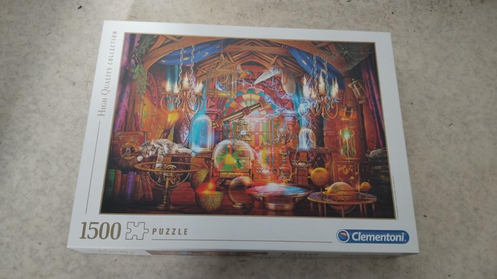 Clementoni puzzle, Ophalen