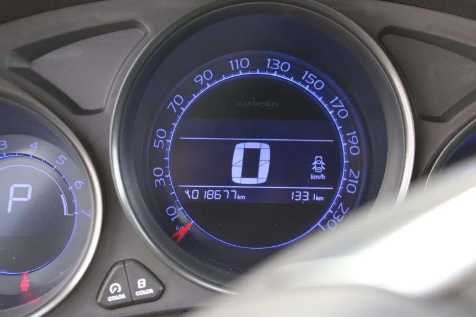 Citroën C4 1.6i Automaat/Navi/Cruise 18dkm's! 3 JAAR garant, Auto's, Automaat, Euro 5, Stof, Gebruikt