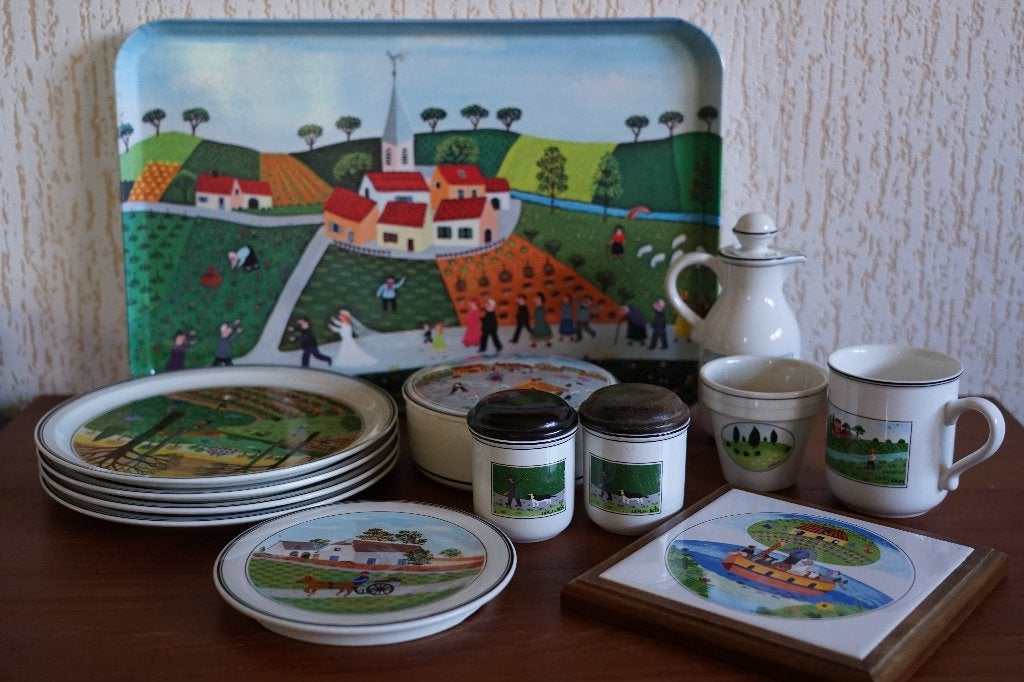 Villeroy Boch Naif servies, Enlèvement ou Envoi, Villeroy & Boch, Vintage, Céramique